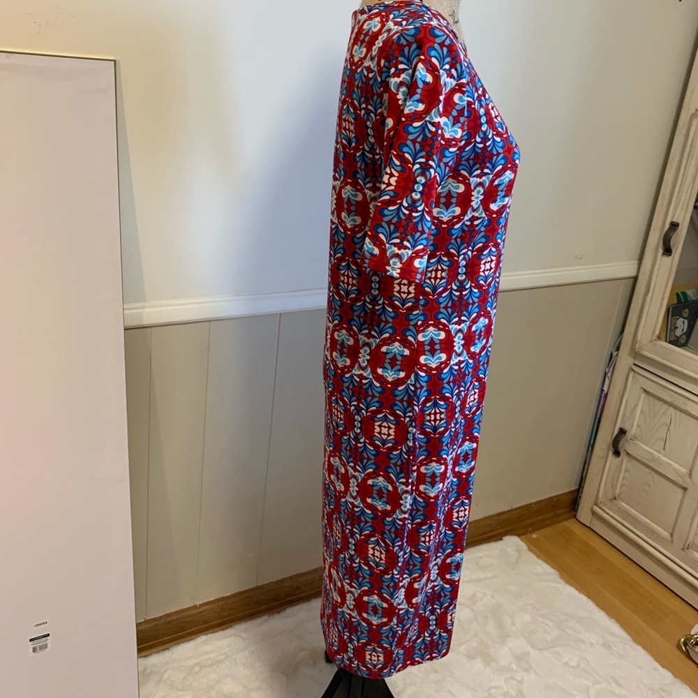 LuLaRoe Geometric Print Women’s Dress - Picture 2 of 5